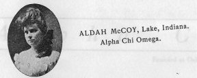 Alda McCoy Alpha Chi Omega Photo