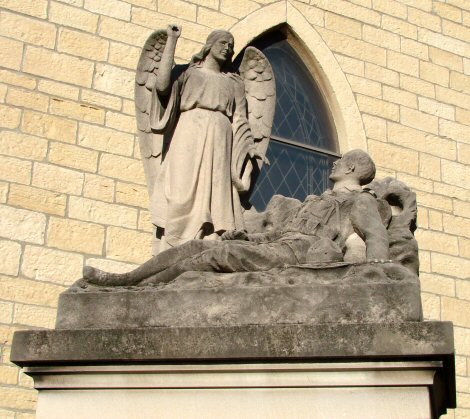 St. John Soldiers' Memorial in Joliet, Illinois