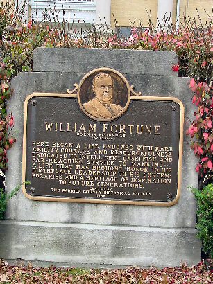William Fortune Plaque