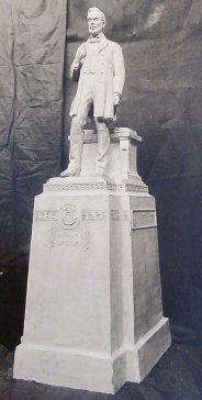 Plaster Cast of Proposed Lincoln Statue