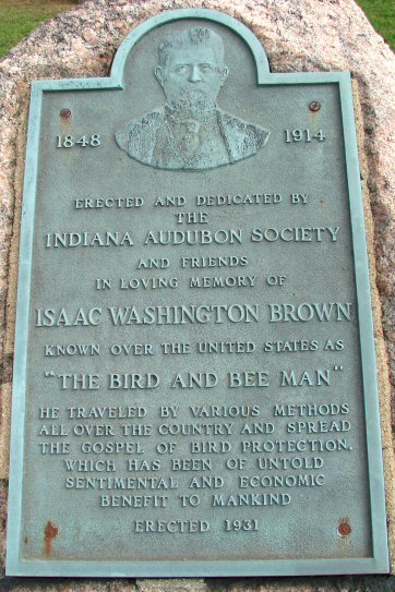 Isaac Washington Brown Plaque