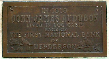 Plaque on Bank